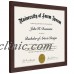 Mahogany Document Frame - Made to Display Certificates 8.5x11 inch   292682207216